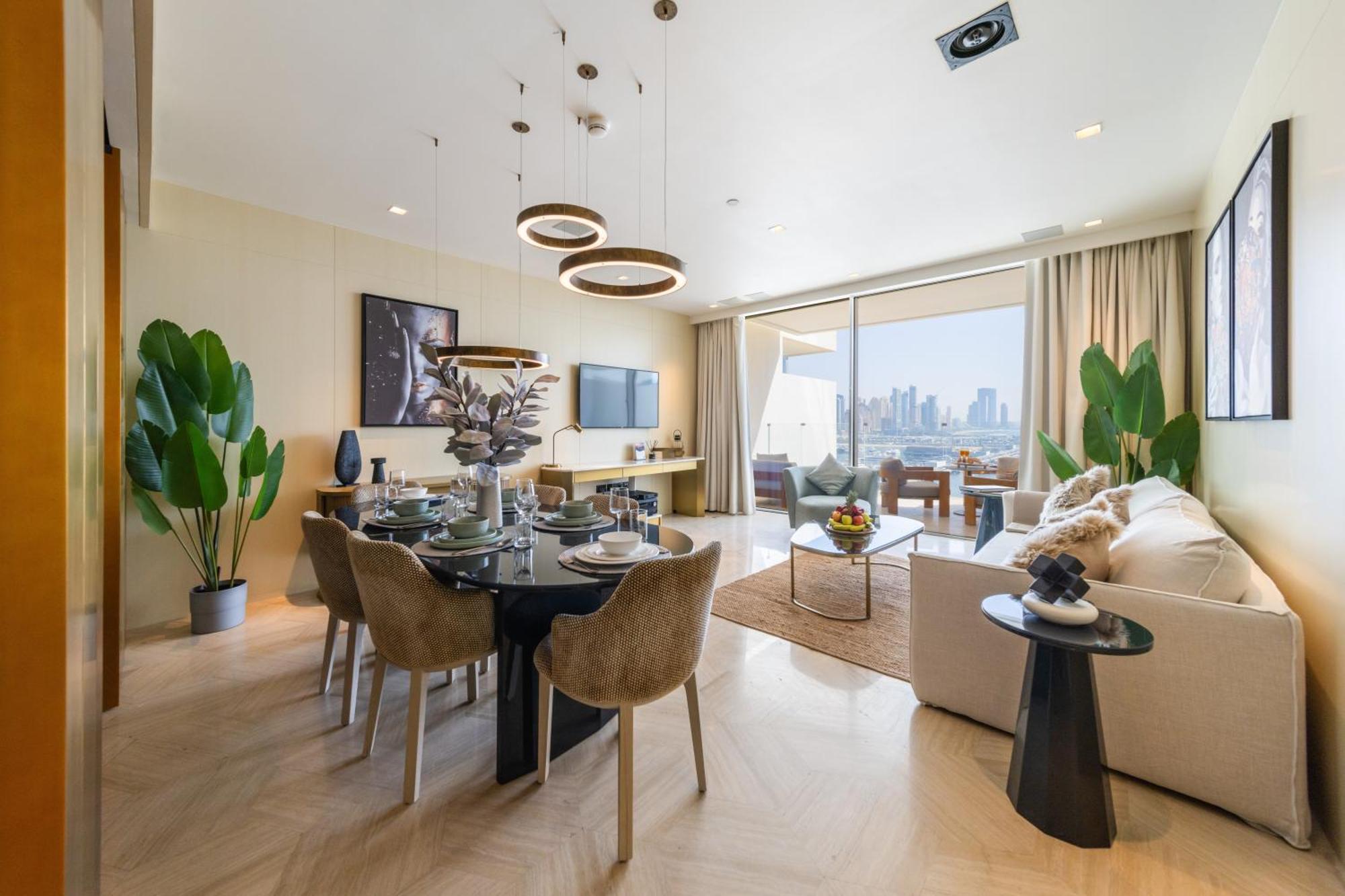 Eden'S Homes & Villas - Five Palm Residences Dubai Exteriör bild